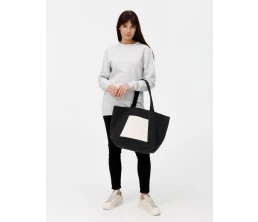 Шопер Shophop, черный с неокрашенным