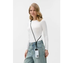 Кабель-ланьярд energyFlex Power Delivery 60 Вт, черный