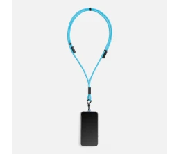 Кабель-ланьярд energyFlex Power Delivery 60 Вт, голубой
