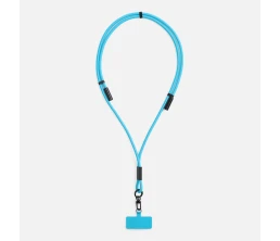 Кабель-ланьярд energyFlex Power Delivery 60 Вт, голубой