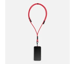Кабель-ланьярд energyFlex Power Delivery 60 Вт, красный