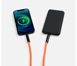 Кабель-ланьярд energyFlex Power Delivery 60 Вт, оранжевый