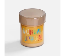 Ароматическая свеча Flikka, сосна и кипарис, бежевая