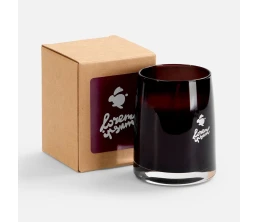 Ароматическая свеча Fragnola, грейпфрут и ветивер, бордовая