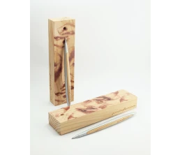 Набор из двух ручек Pininfarina Cambiano BOX CEDARWOOD