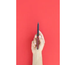 Карандаш GrafeeX с красным клипом в чехле