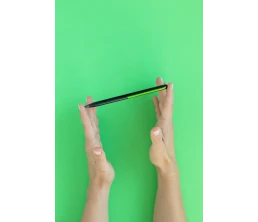 Карандаш GrafeeX с зеленым клипом в чехле