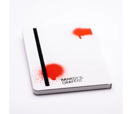Блокнот линованный Pininfarina Banksy Крыса из каменной бумаги, А5