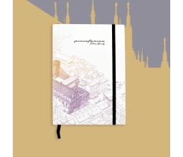 Блокнот линованный Pininfarina ITALIAN BEAUTY MILANO из каменной бумаги, А5