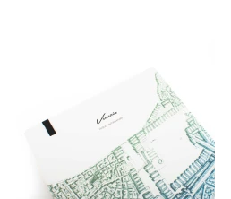Блокнот линованный Pininfarina ITALIAN BEAUTY VENEZIA из каменной бумаги, А5