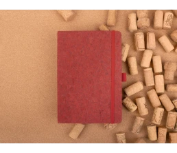 Блокнот Cork County, красный