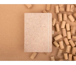 Блокнот Cork County, белый