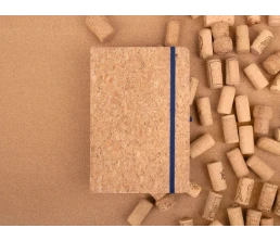 Блокнот Corkfolio, синий