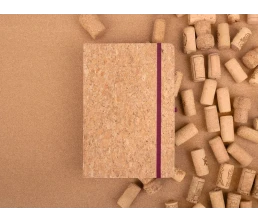 Блокнот Corkfolio, красный