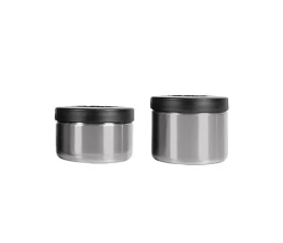 Термос с двумя контейнерами из нерж. стали тм THERMOcafe TCLB-1480SY (SS) 1,48L