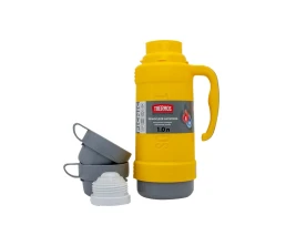 Термос со стеклянной колбой тм THERMOS PICNIC 40 Series Yellow 0,5L
