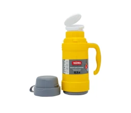 Термос со стеклянной колбой тм THERMOS PICNIC 40 Series Yellow 0,5L