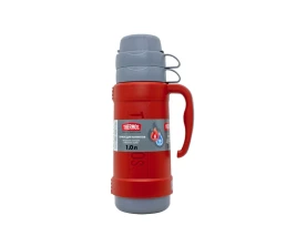 Термос со стеклянной колбой тм THERMOS PICNIC 40 Series Red 1,0L
