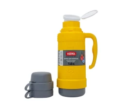 Термос со стеклянной колбой тм THERMOS PICNIC 40 Series Yellow 1,0L