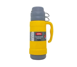 Термос со стеклянной колбой тм THERMOS PICNIC 40 Series Yellow 1,0L