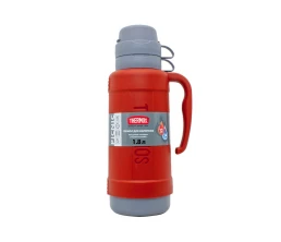 Термос со стеклянной колбой тм THERMOS PICNIC 40 Series Red 1,8L