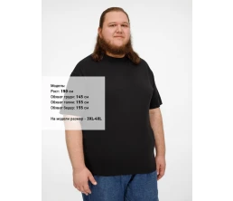 Футболка оверсайз Big Boss, черная