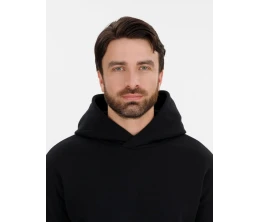 Худи оверсайз унисекс Snuggie, черное