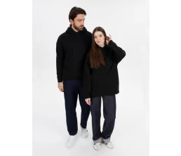 Худи оверсайз унисекс Snuggie, черное
