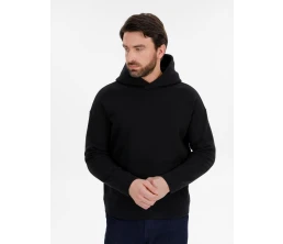 Худи оверсайз унисекс Snuggie, черное