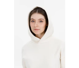 Худи оверсайз унисекс Snuggie, молочно-белое