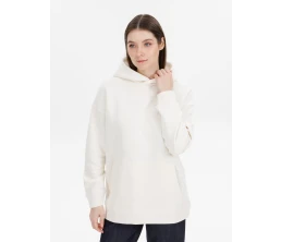 Худи оверсайз унисекс Snuggie, молочно-белое