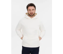 Худи оверсайз унисекс Snuggie, молочно-белое
