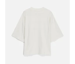 Футболка оверсайз унисекс T9, молочно-белая