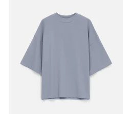 Футболка оверсайз унисекс T9, серая