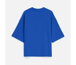 Футболка оверсайз унисекс T9, синяя
