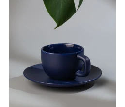 Чайная пара Stansa, темно-синяя