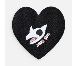 Наклейка тканевая Lunga Cor, M, черная