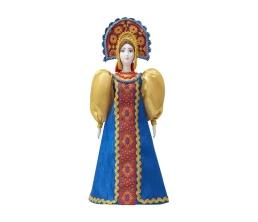Подарочный набор: кукла фарфоровая, чай 