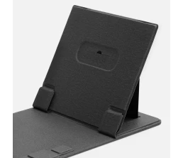 Складной стол для ноутбука с беспроводной зарядкой Kickstand Table, серый