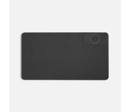 Складной стол для ноутбука с беспроводной зарядкой Kickstand Table, серый