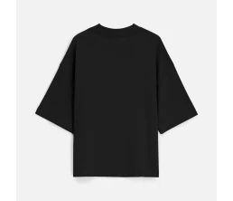 Футболка оверсайз унисекс T9, черная