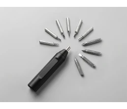 Отвертка "Drill" 10-в-1, черный