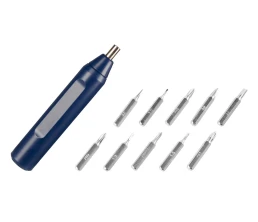 Отвертка "Drill" 10-в-1, синий