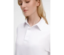 Рубашка поло унисекс Senti, белая