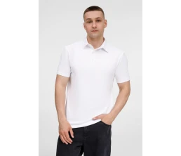 Рубашка поло унисекс Senti, белая