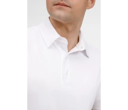 Рубашка поло унисекс Senti, белая