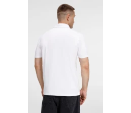 Рубашка поло унисекс Senti, белая