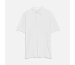 Рубашка поло унисекс Senti, белая