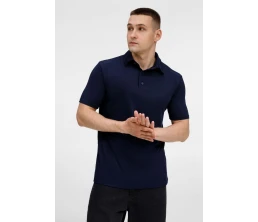 Рубашка поло унисекс Senti, темно-синяя