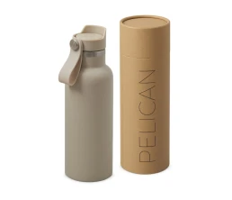 Вакуумная термобутылка «Pelican», 500 мл, бежевый